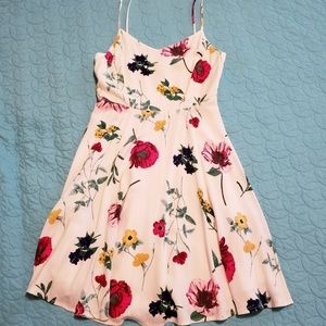 🧡 3 for $10 🧡 Old Navy Cream Floral Sun Dress